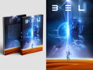 Bel, a Science Fiction Re-telling of Beauty and the Beast  | Book Cover Design by Hyperlight