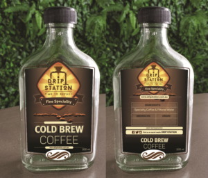 Label design for unique cold brew coffee product | Packaging Design by paulkanjosh