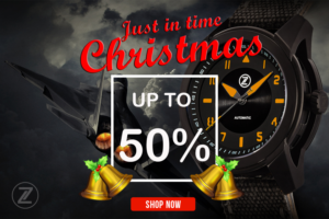 Christmas Sale banner ad for Watch Brand | Banner Ad Design by Suwaji Suwaji