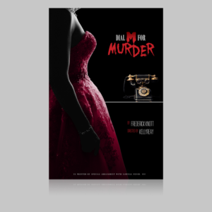 Artwork Design for the stage play Dial M for Murder | Poster Design by bdesigner9