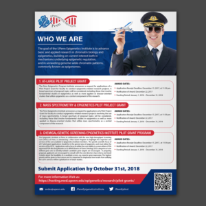 Annoucement Design for Pilot Grants | Flyer-Design von aspiremedia