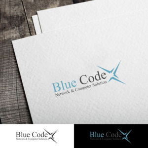 Logo Design by Irfan Renaldi for Blue Code | Design #17116124