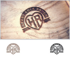 Heart Rock Ranch, est. 2013 | Logo-Design von D_Mantra