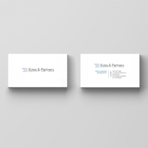 Business Card Design by bdesigner9 for Evlos & Partners Ltd. | Design #17144993