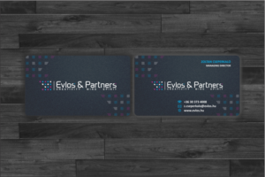 Business Card Design by Yug Dave for Evlos & Partners Ltd. | Design #17159187