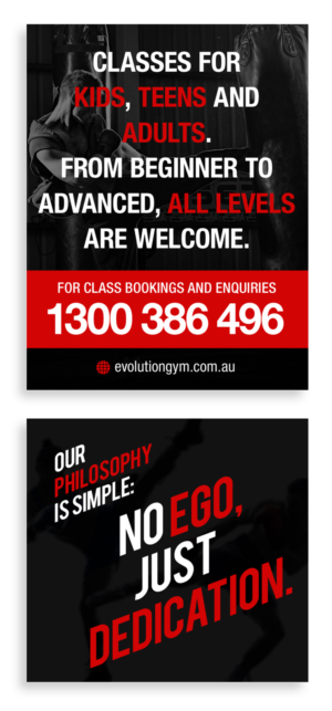 Australian Martial Arts Gym needs signage designed  | Signage Design by designhero