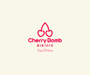 Cherry Bomb Bikinis. Stay Cherry. | Logo Design by mrSergio