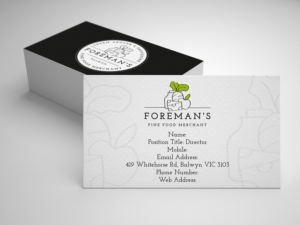 Business Card Design by Irina Makedonska