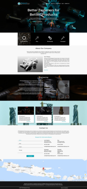 Web Design by Sid for ITW Shakeproof | Design #17267143