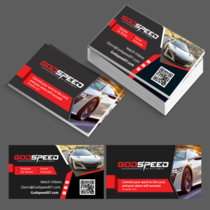 Striking Business Card for Exotic Car Ministry | Visitenkarten-Design von adiazudin