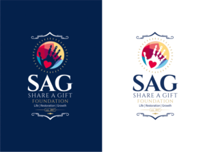 SHARE A GIFT (SAG) | Logo Design by nikkiblue