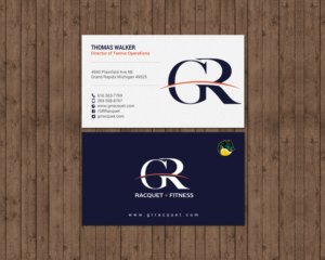 Design a New Tennis and Athletic Club- Business cards desired with a wow factor. | Visitenkarten-Design von chandrayaan.creative