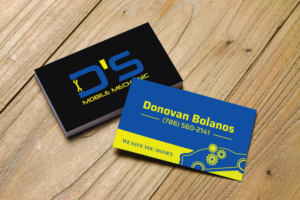 donovan's mobile mechanic | Business Card Design by JK18