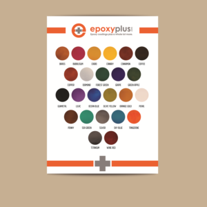 Epoxy Plus color chart design | Flyer Design by bdesigner9