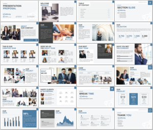 Powerpoint Template for a cool IT Recruiting and Consulting Company | PowerPoint-Design von agdesign