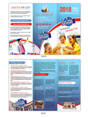 DL, Tri Fold Flyer - Mad About Science | Flyer-Design von n214008