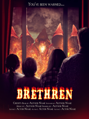 Looking for Poster Design for independent horror film, THE BRETHREN | Poster Design by Marta van Eck