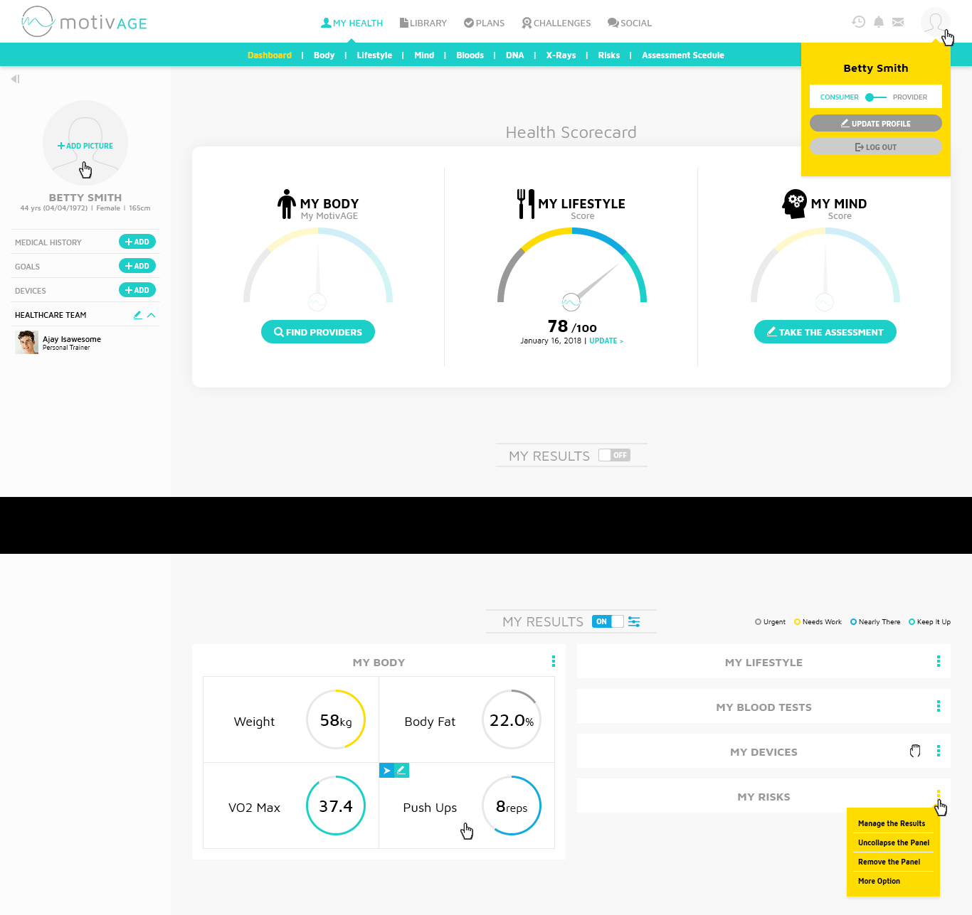 App-Design von MIND für dieses Projekt | Design #17578761