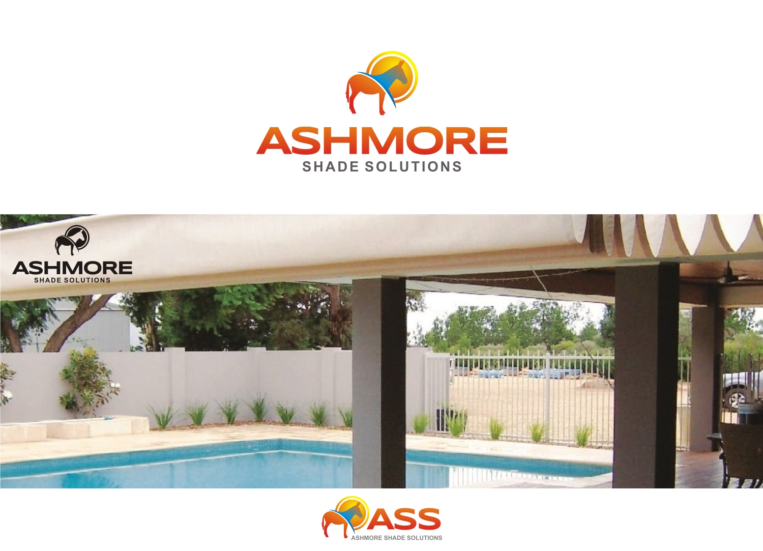 Logo Design by RINIDEH for Ashmore Shade Solutions | Design #17330594