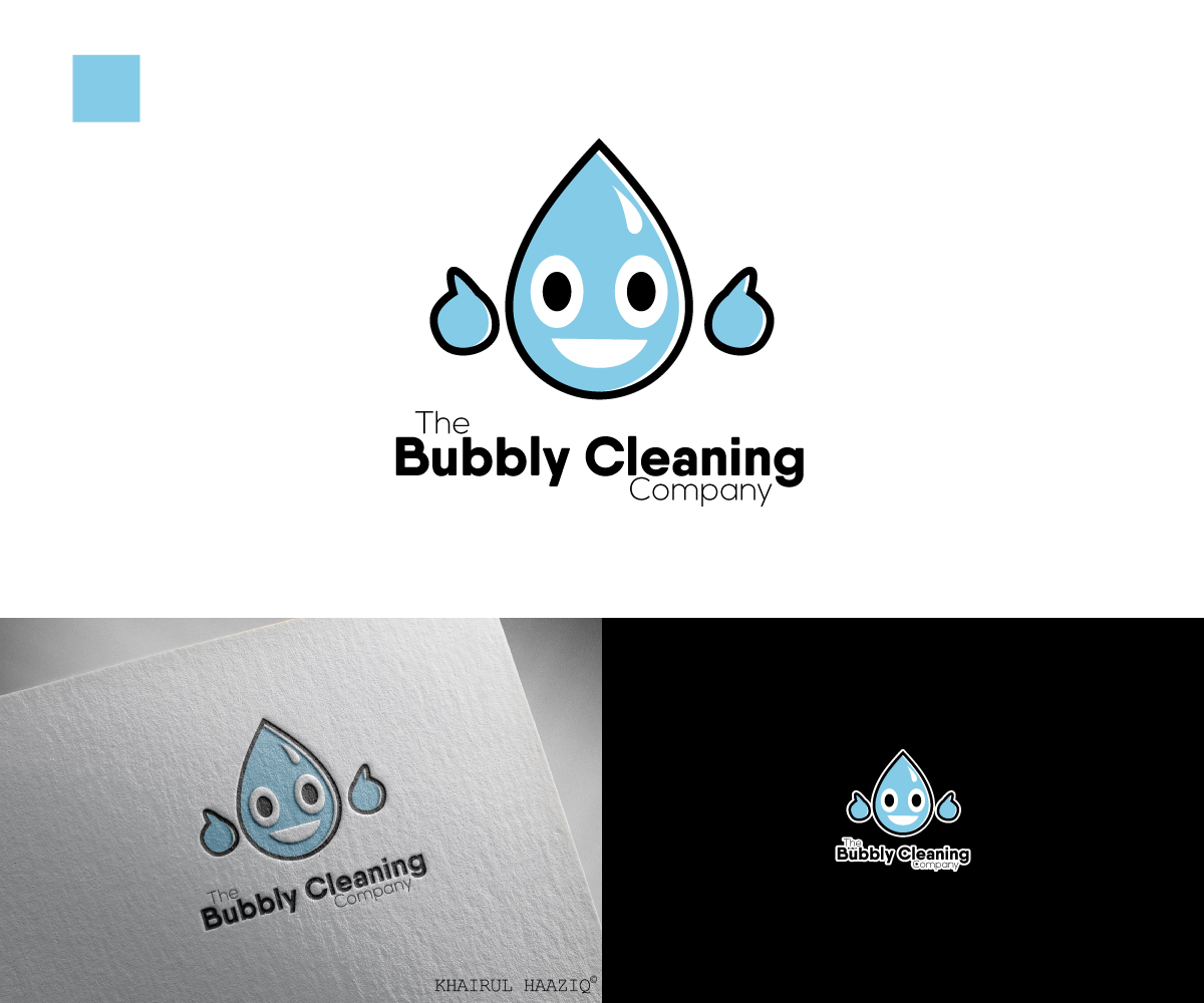 Logo Design by rhycoz for The Bubbly Cleaning company | Design #18054657