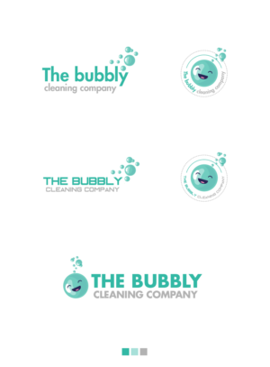 Logo Design by Gestardg2 for The Bubbly Cleaning company | Design #18111482