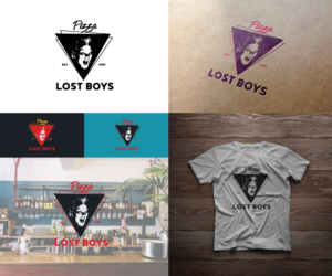 Lost boys pizza | Logo-Design von Farmiza