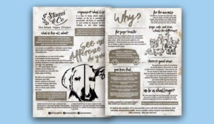 Vegan Mobile Food Truck and Catering Flyers | Flyer-Design von RebecaParra