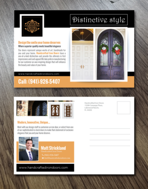 I need a direct mail postcard made up for my marketing campaign | Postcard Design by Alexandar