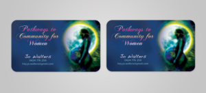 Pathways to Community for Women | Business Card Design by Sandaruwan