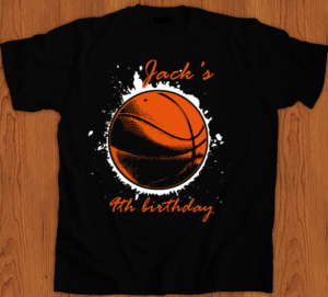 Jack's 9th birthday T Shirt | T-shirt Design by creative gravity