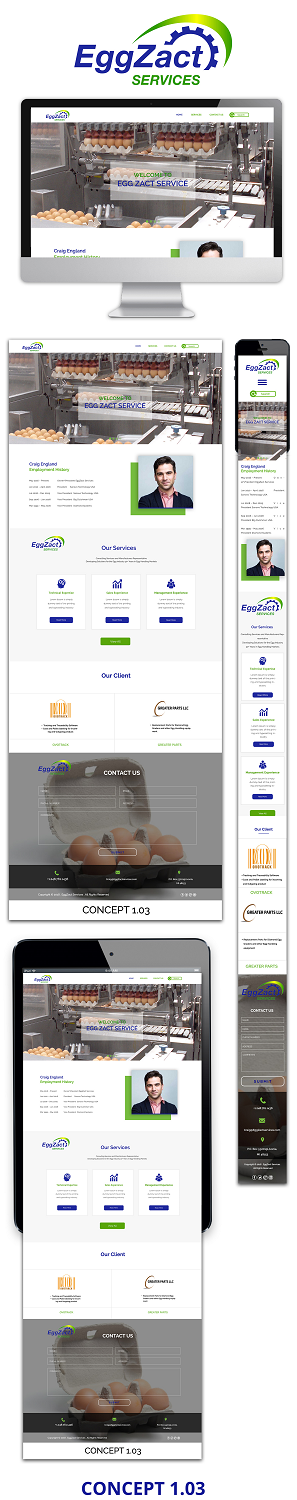 EggZact Services Website for services to the Egg Industry | Web Design by 5SD solutions