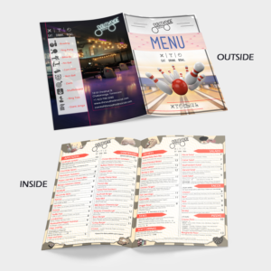 Menu Design by Lesaba Design