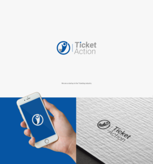 Ticket Action | Logo Design by Felipe Moura