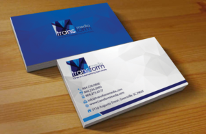 Business Card Design by Hardcore Design for Transform Media UG | Design #17669971