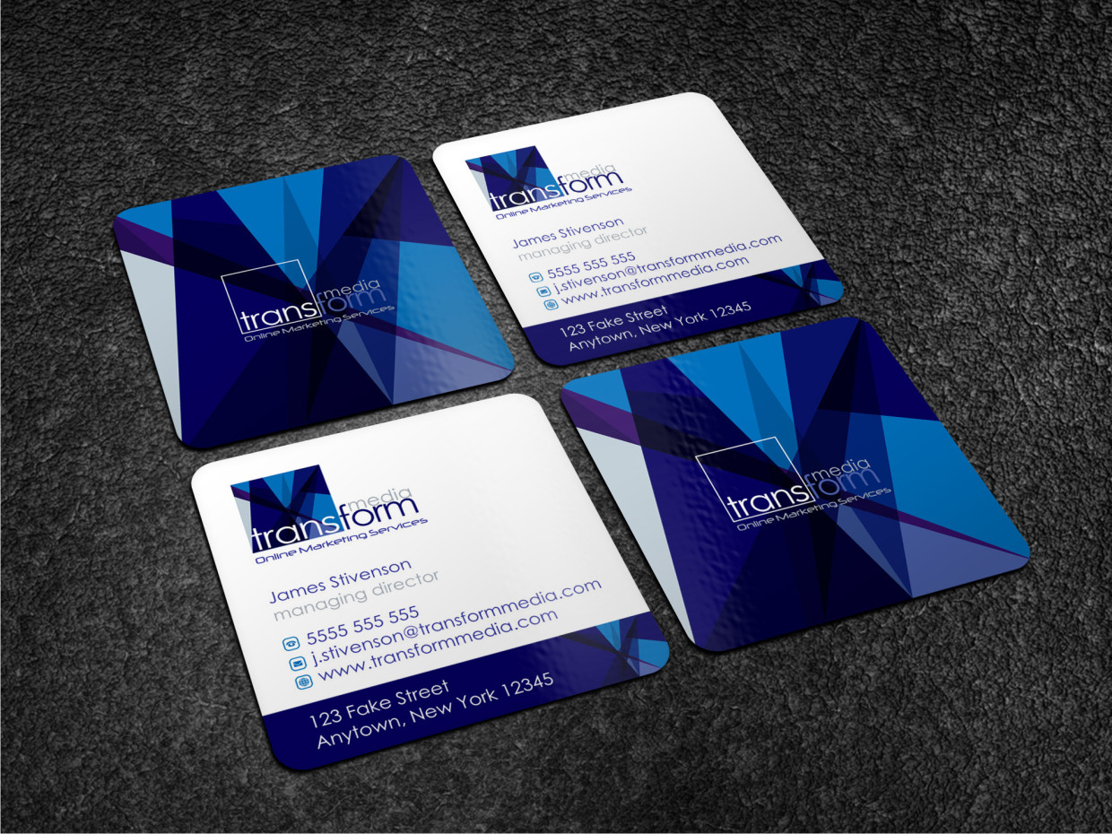 Business Card Design by Atvento Graphics for Transform Media UG | Design #17557609