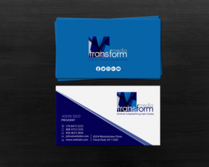 Business Card Design by Brand aid for Transform Media UG | Design #17566122