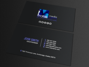 Business Card Design by chandrayaan.creative for Transform Media UG | Design #17564020