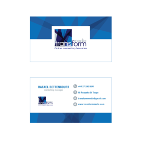 Business Card Design by grayout0 for Transform Media UG | Design #17567875