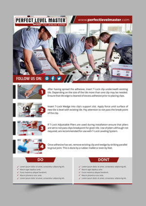 How-To Product Info Flyer Tiling Tools | Flyer Design by ecorokerz