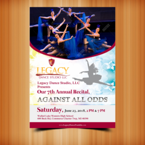 2018 Recital Flyer, 