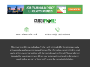 Email Banner Ad for Carbon Energy company  | Banner Ad Design by Laurra