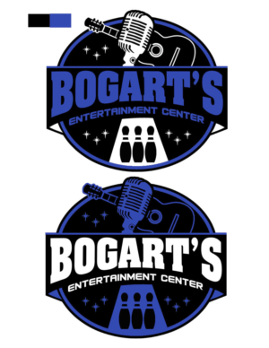 Bogart's Entertainment Center | Logo Design by NILDesigns