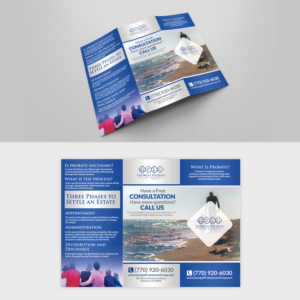 Probate Law Firm needs a redesign of an informational pamphlet  | Flyer Design by TuktukiShree