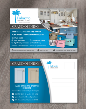 Cabinet Door company needs a promotional flyer to mail out to future clients | Flyer-Design von alex989