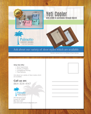 Cabinet Door company needs a promotional flyer to mail out to future clients | Flyer-Design von LeonFX