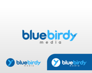 BlueBirdy or BlueBirdyMedia | Logo-Design von alpino