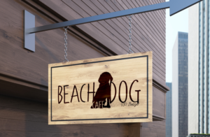 Beach Dog Cafe, S.P. Belize | Logo-Design von GLDesigns