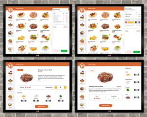 UI design for Fast Food Restaurant Self-Order App | App Design by iLexter