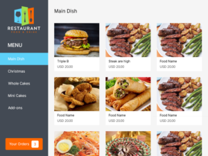 UI design for Fast Food Restaurant Self-Order App | App Design by Celyne