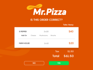 UI design for Fast Food Restaurant Self-Order App | App Design by DesignCarry